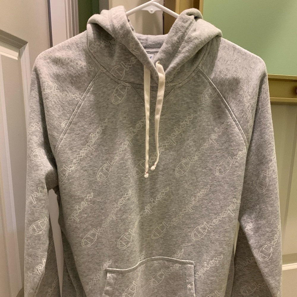 Champion logo hoodie